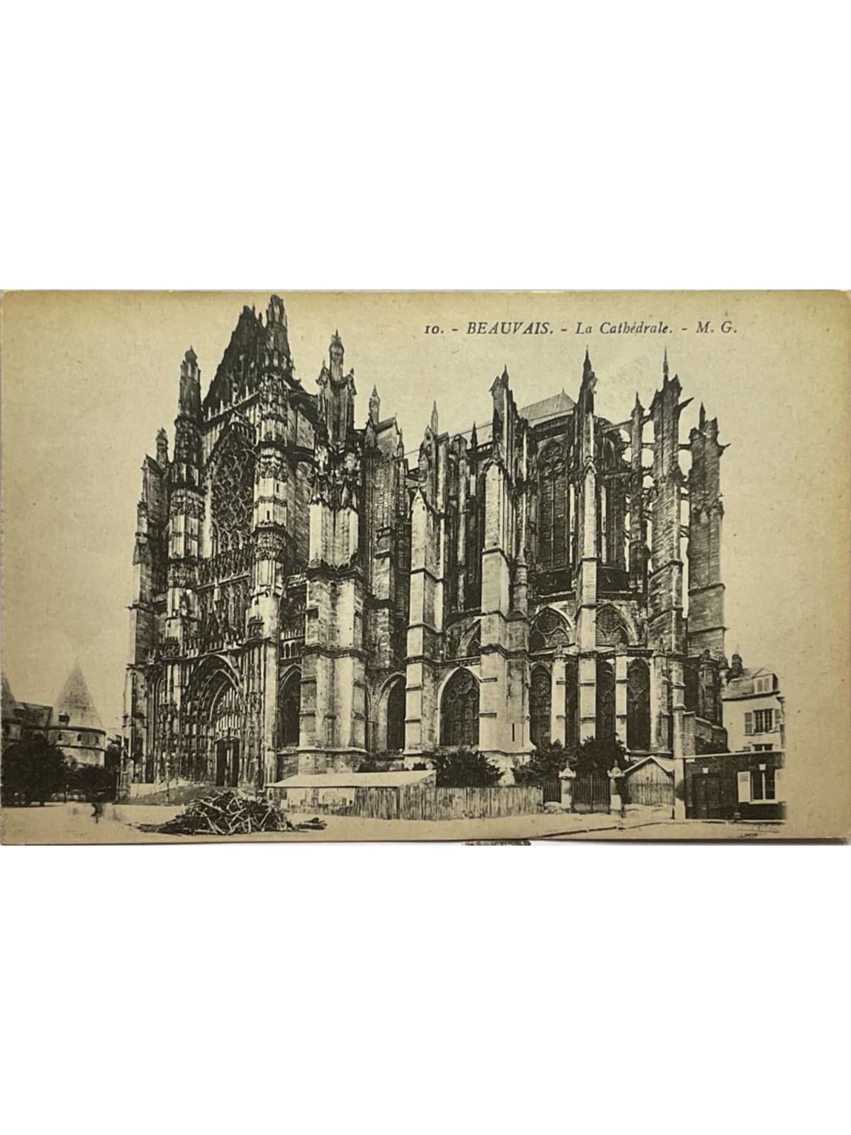 Recto de la carte postale