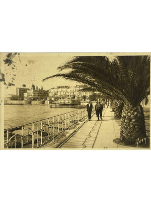 Carte postale – Saint-Raphaël – Boulevard Félix-Martin et promenade – Yvon, 1955