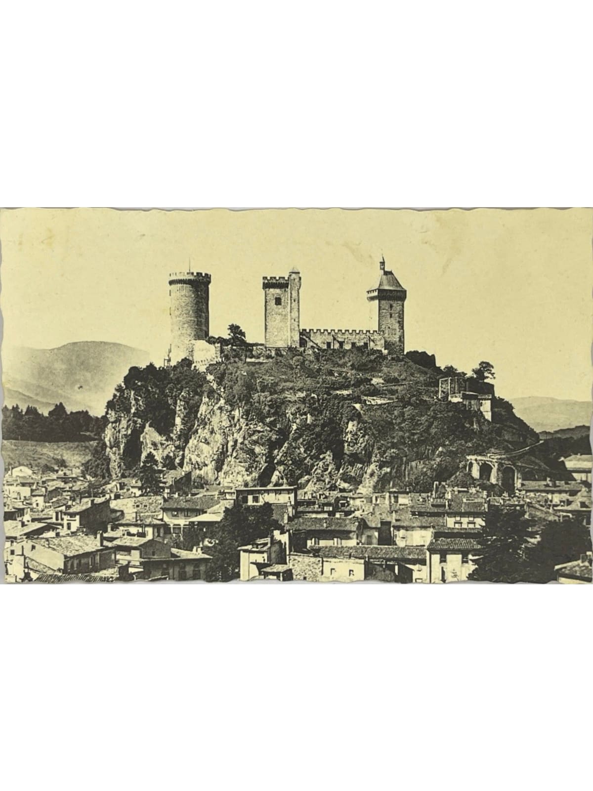 Recto de la carte postale