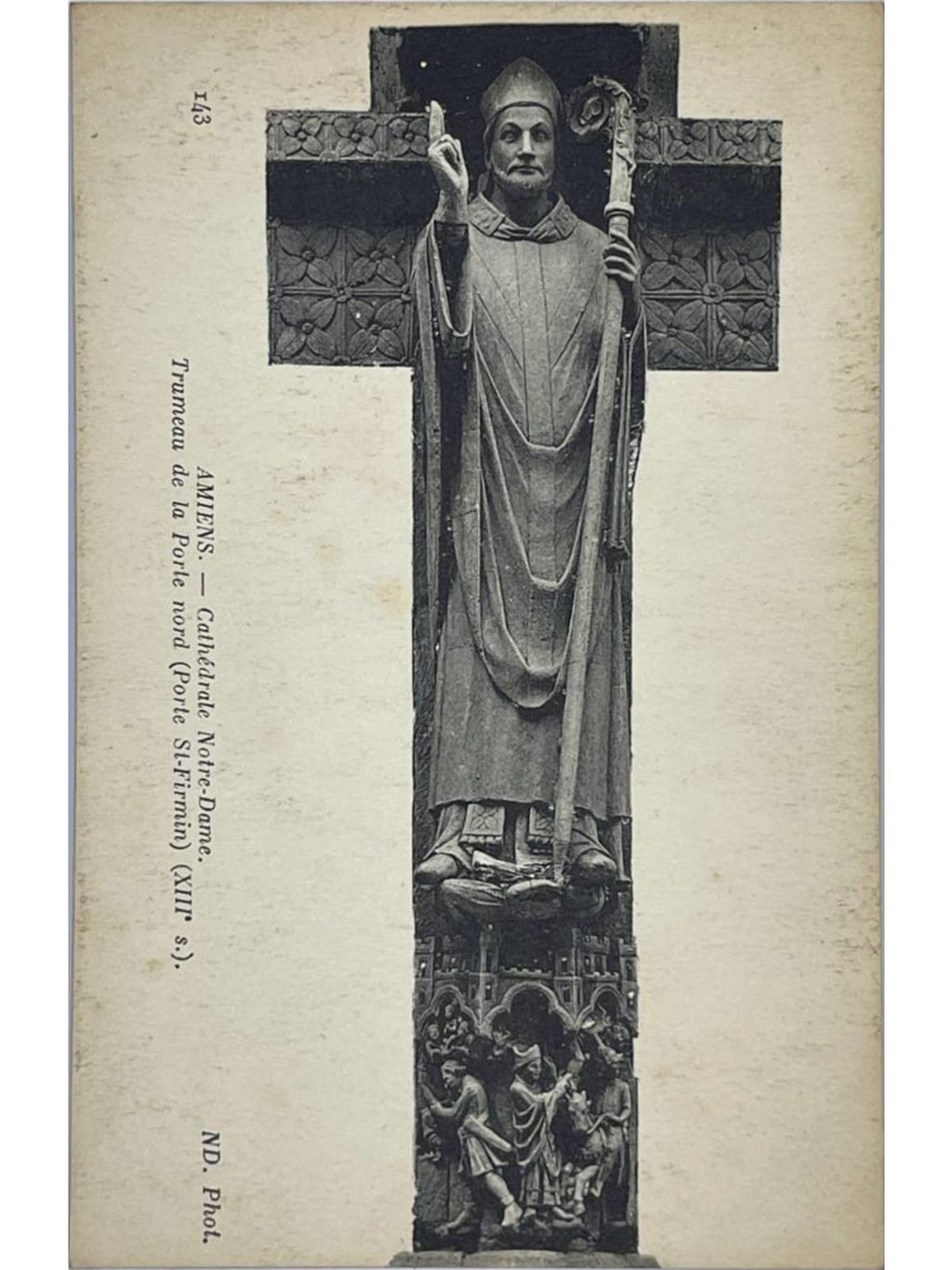 Recto de la carte postale