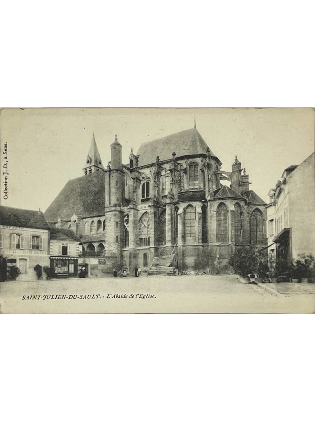 Recto de la carte postale