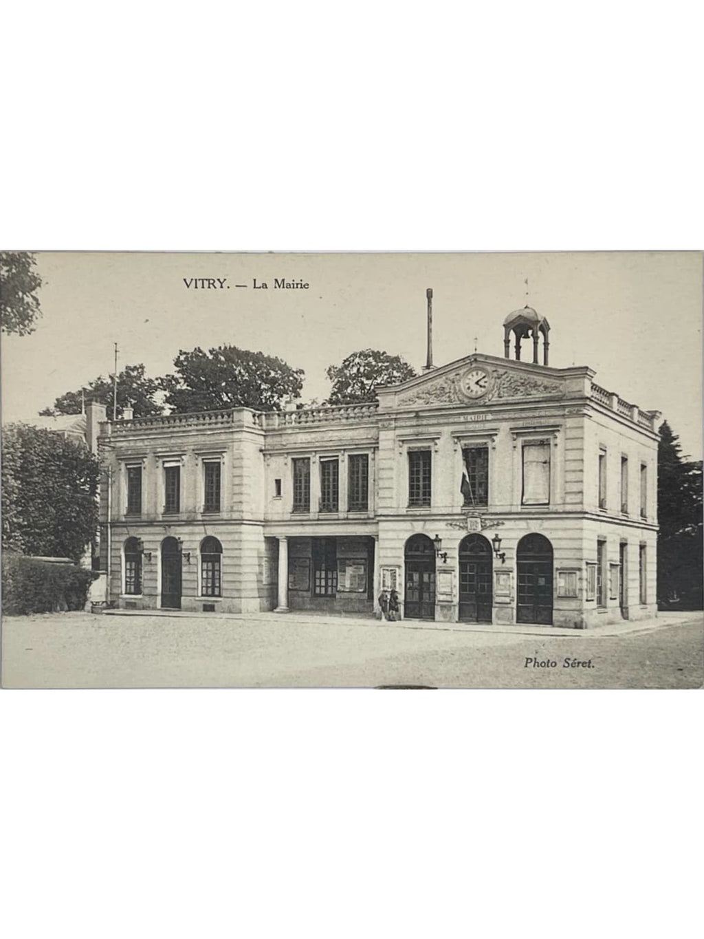 Recto de la carte postale