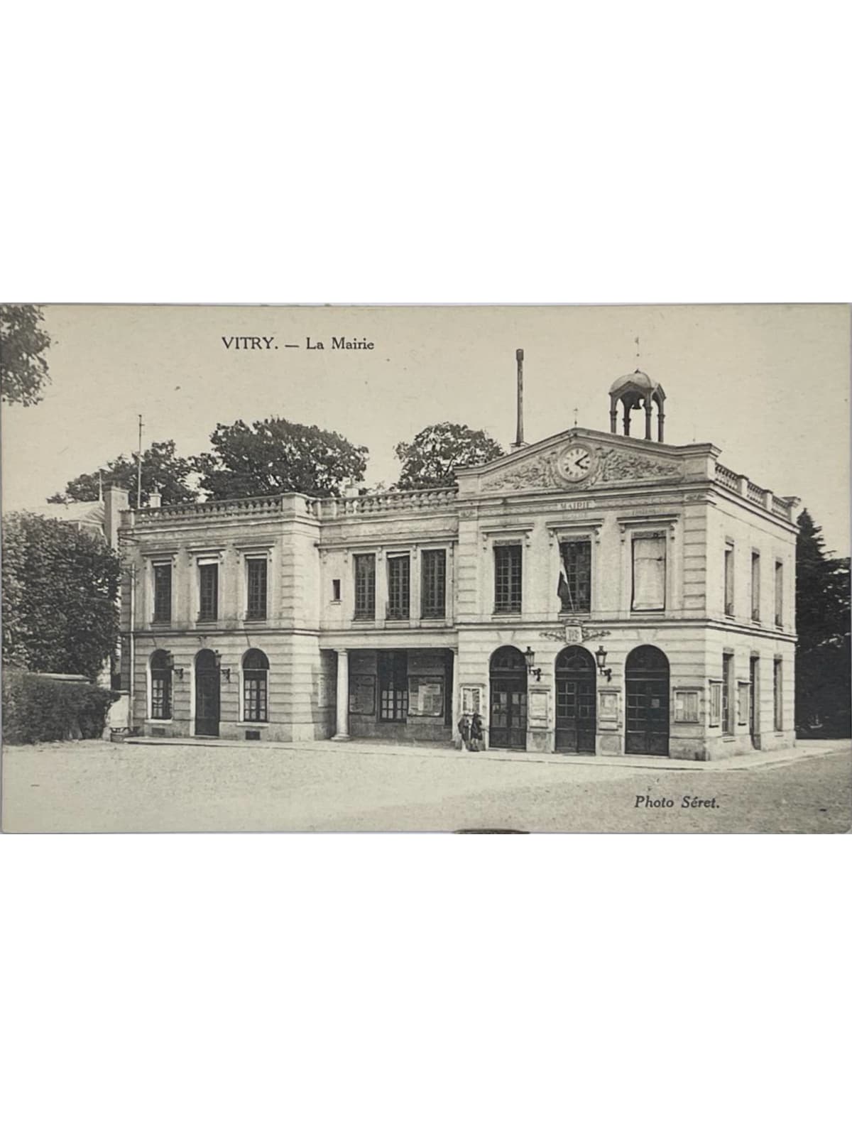Recto de la carte postale
