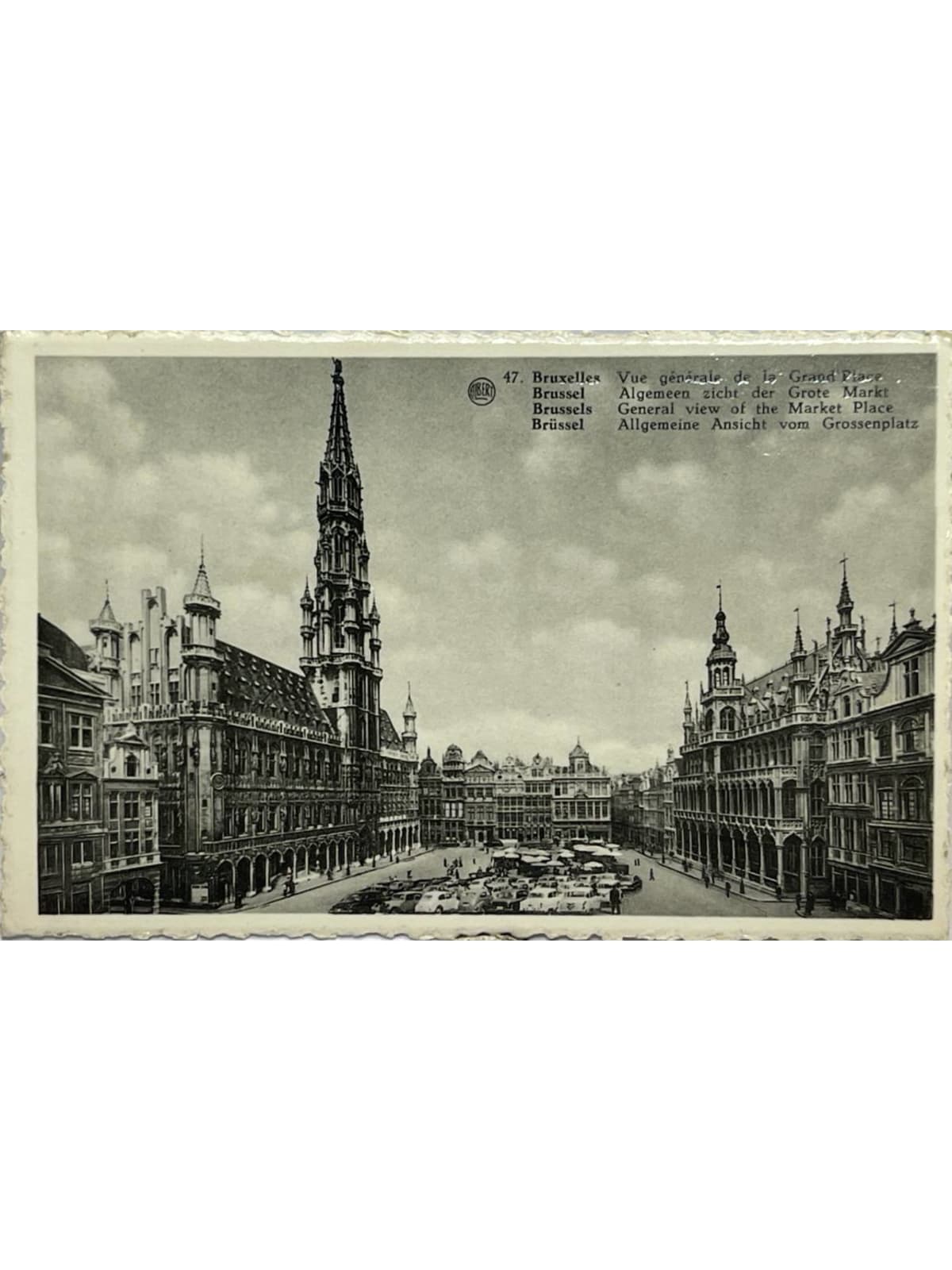 Recto de la carte postale