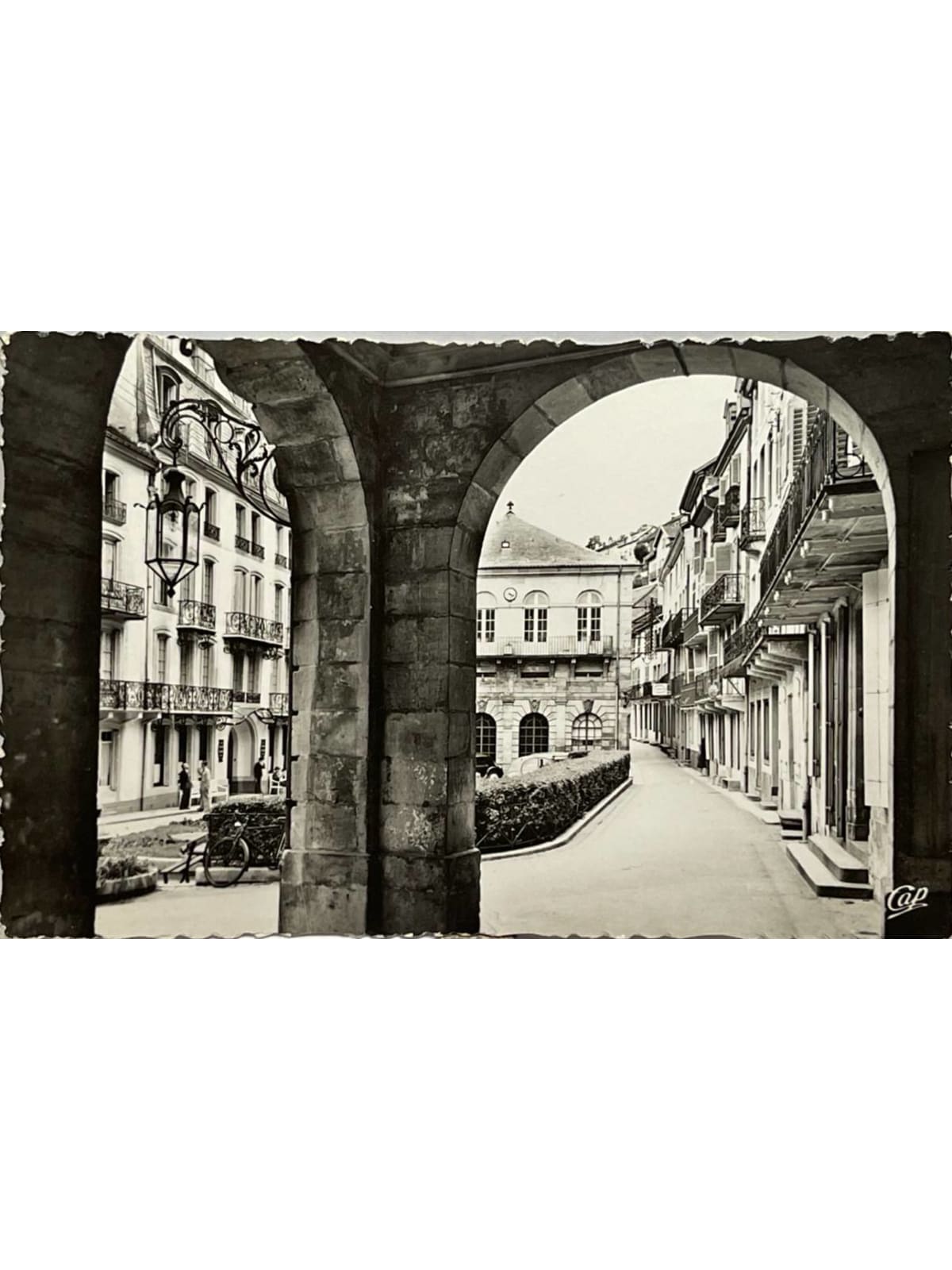 Recto de la carte postale
