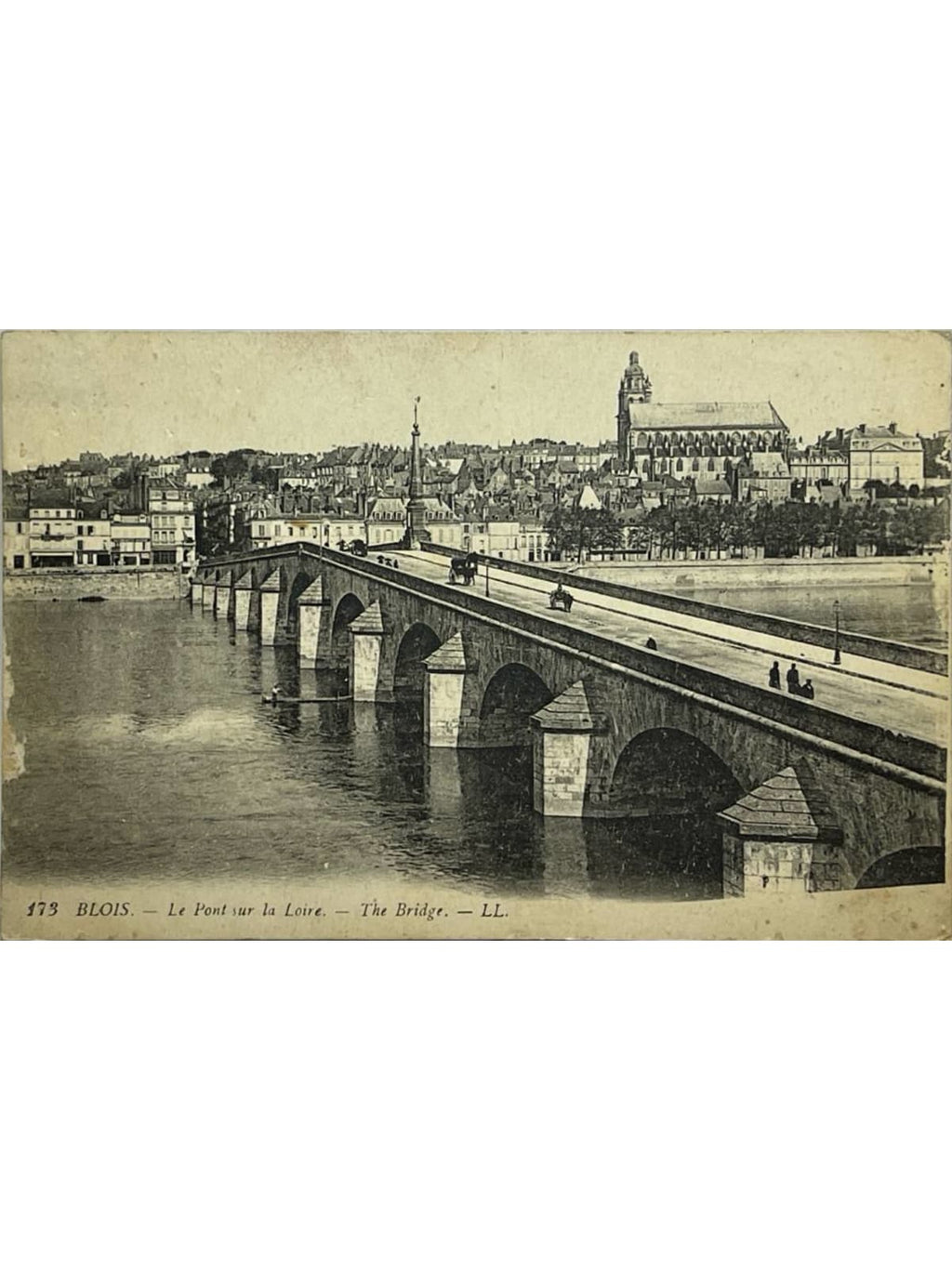 Recto de la carte postale