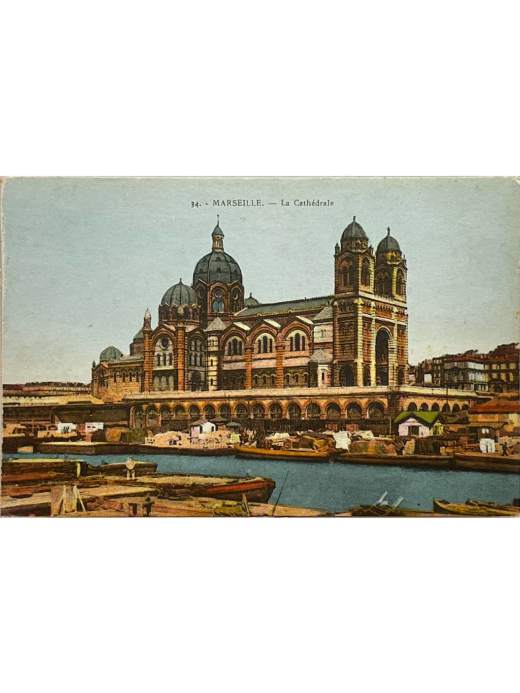 Recto de la carte postale
