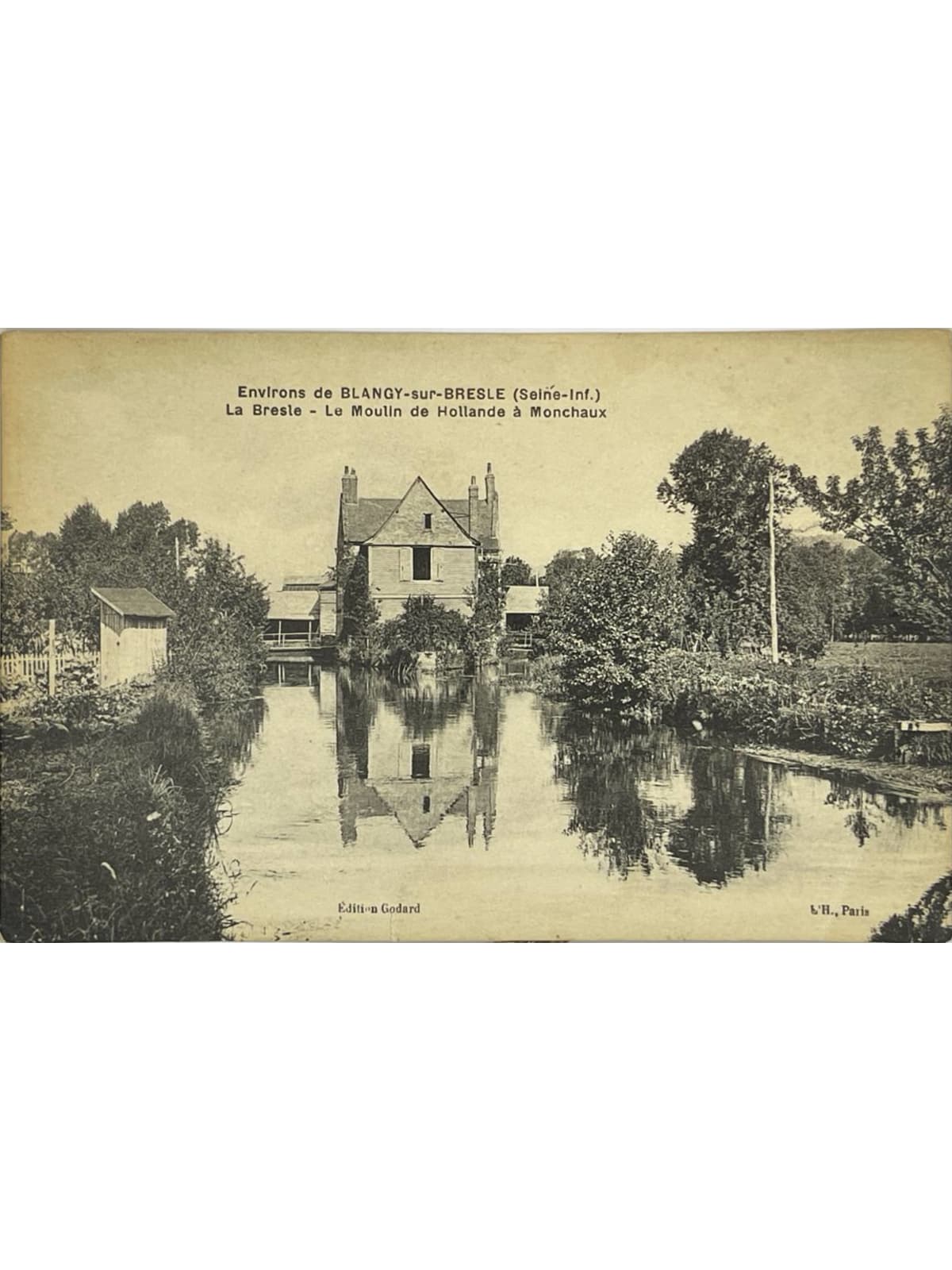 Recto de la carte postale