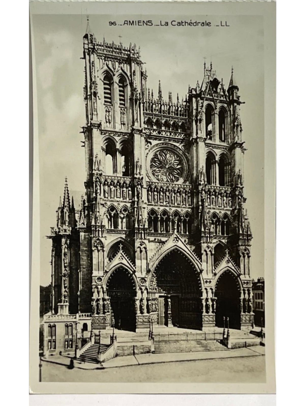 Recto de la carte postale