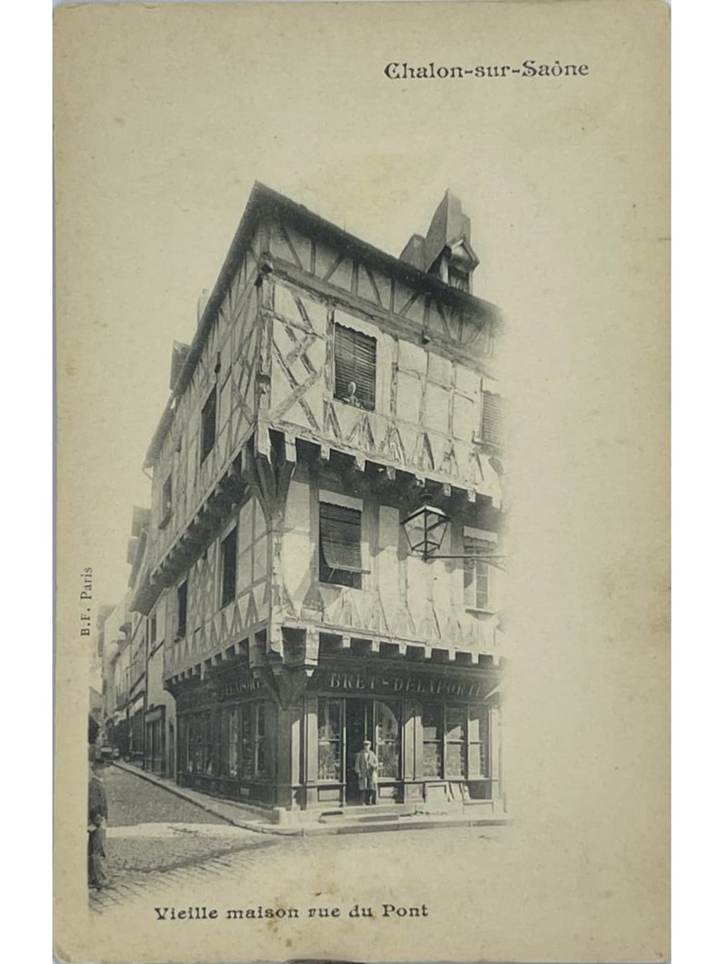 Recto de la carte postale