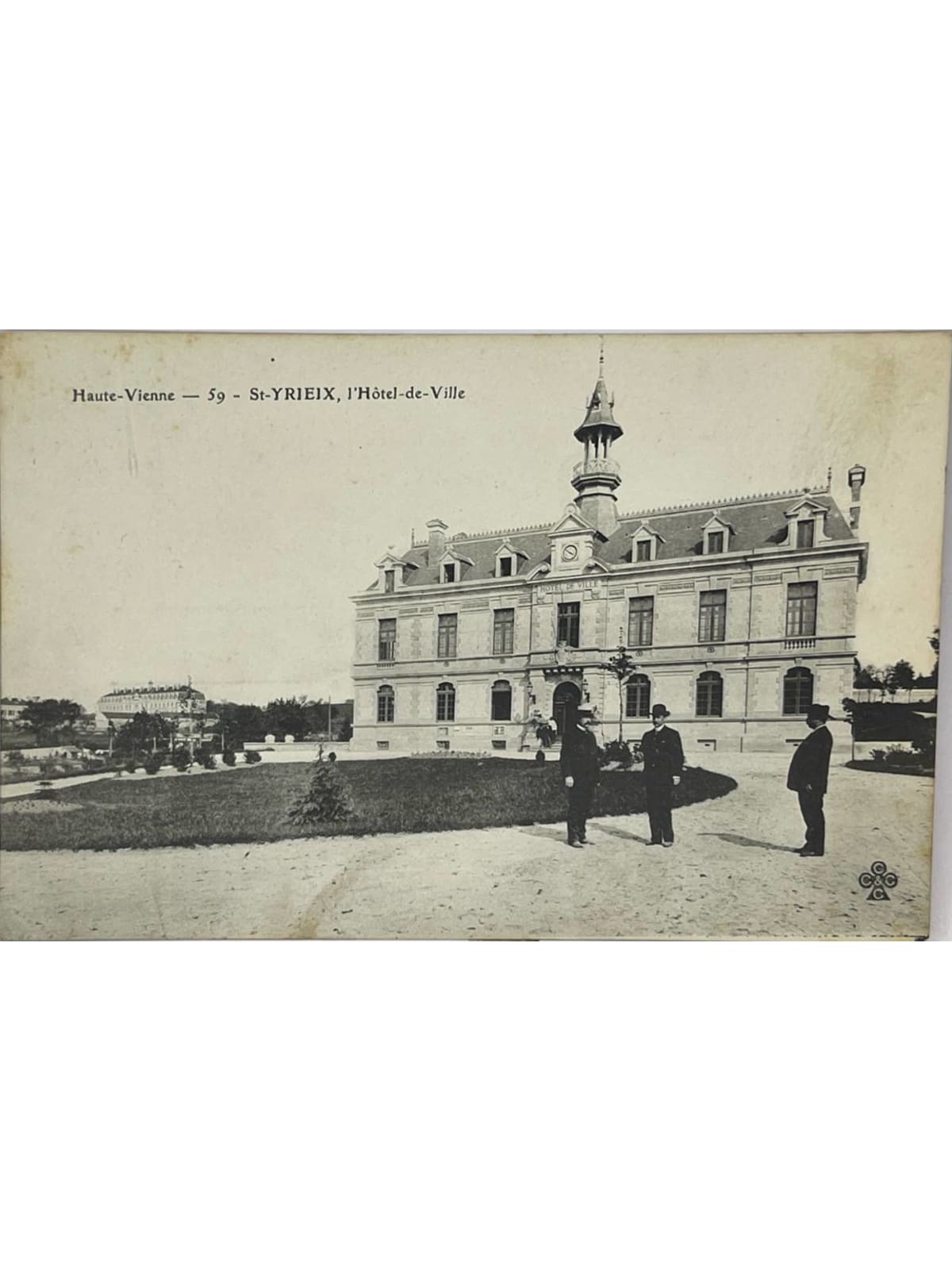 Recto de la carte postale