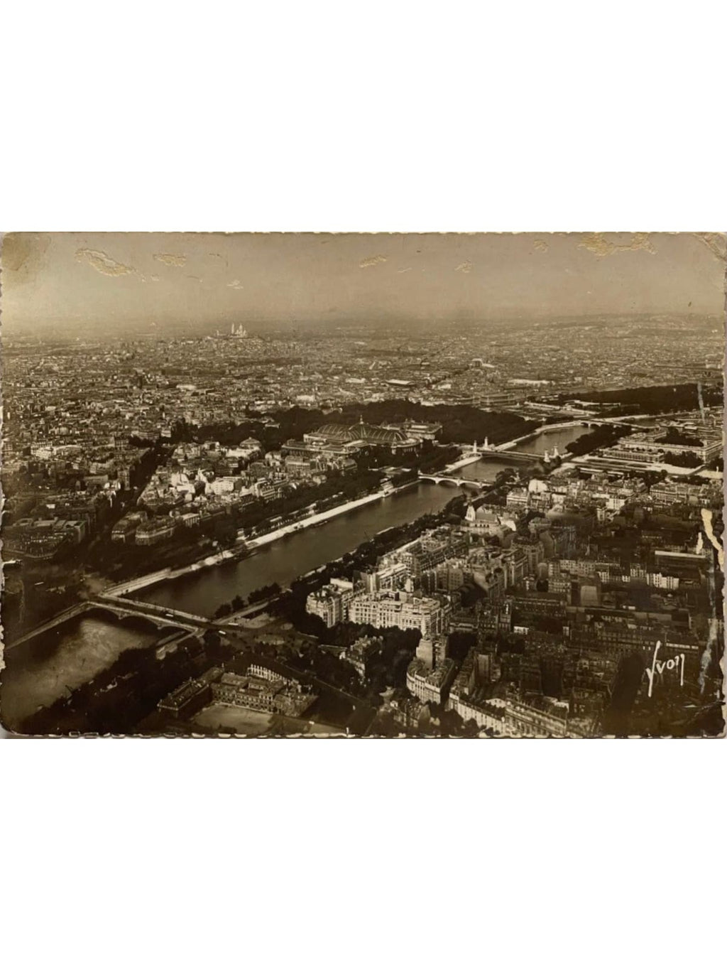 Recto de la carte postale