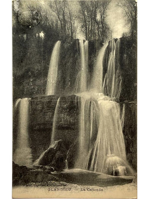 Glandieu (Ain) – La Cascade – CPA ancienne