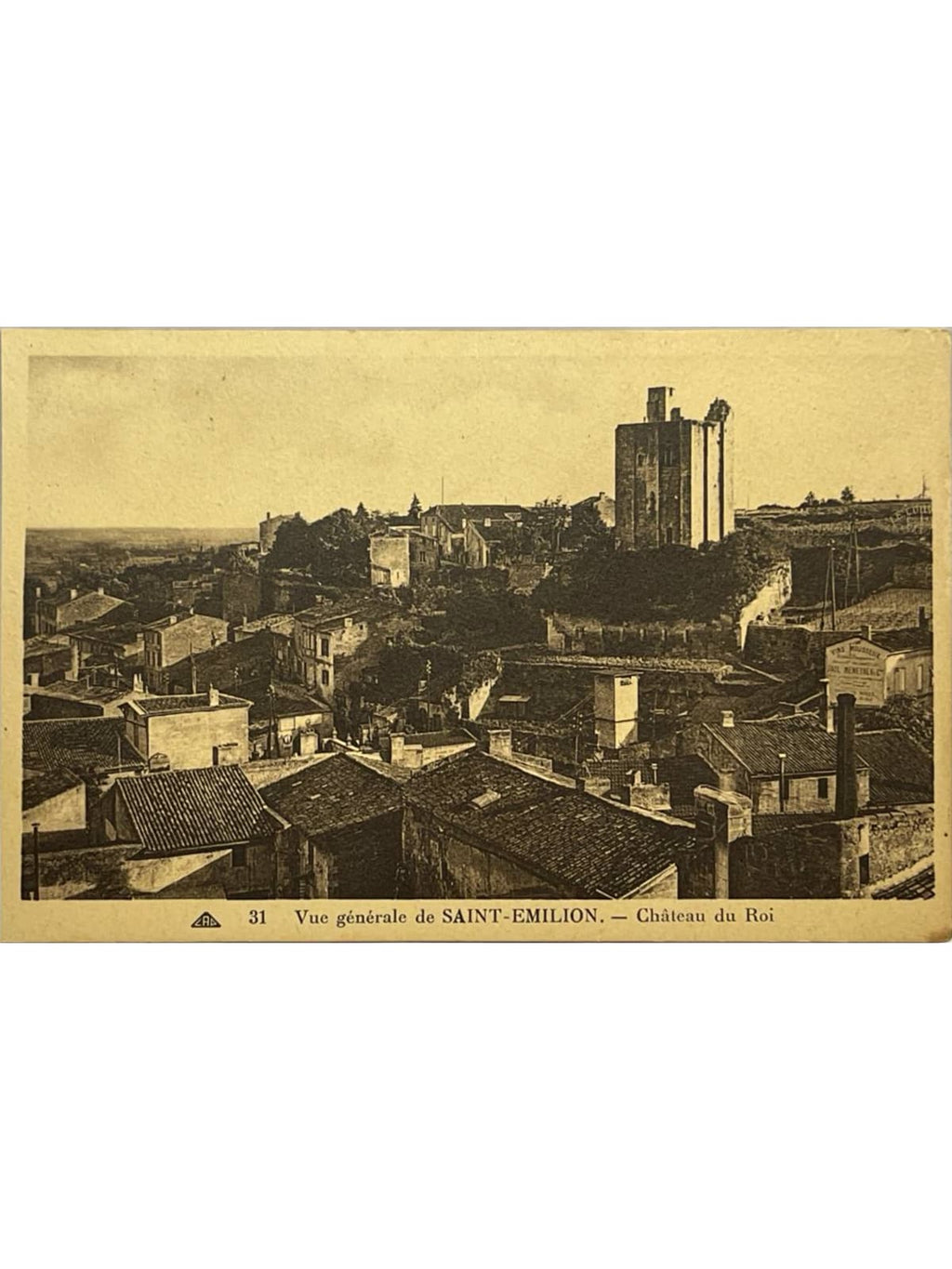 Recto de la carte postale