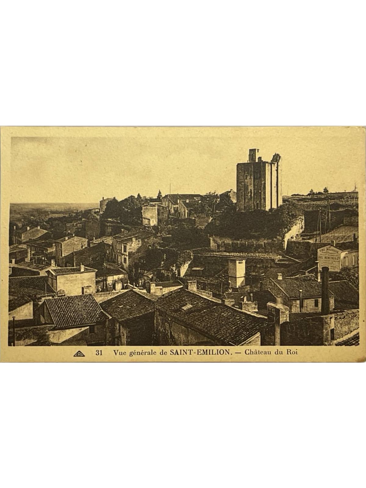 Recto de la carte postale