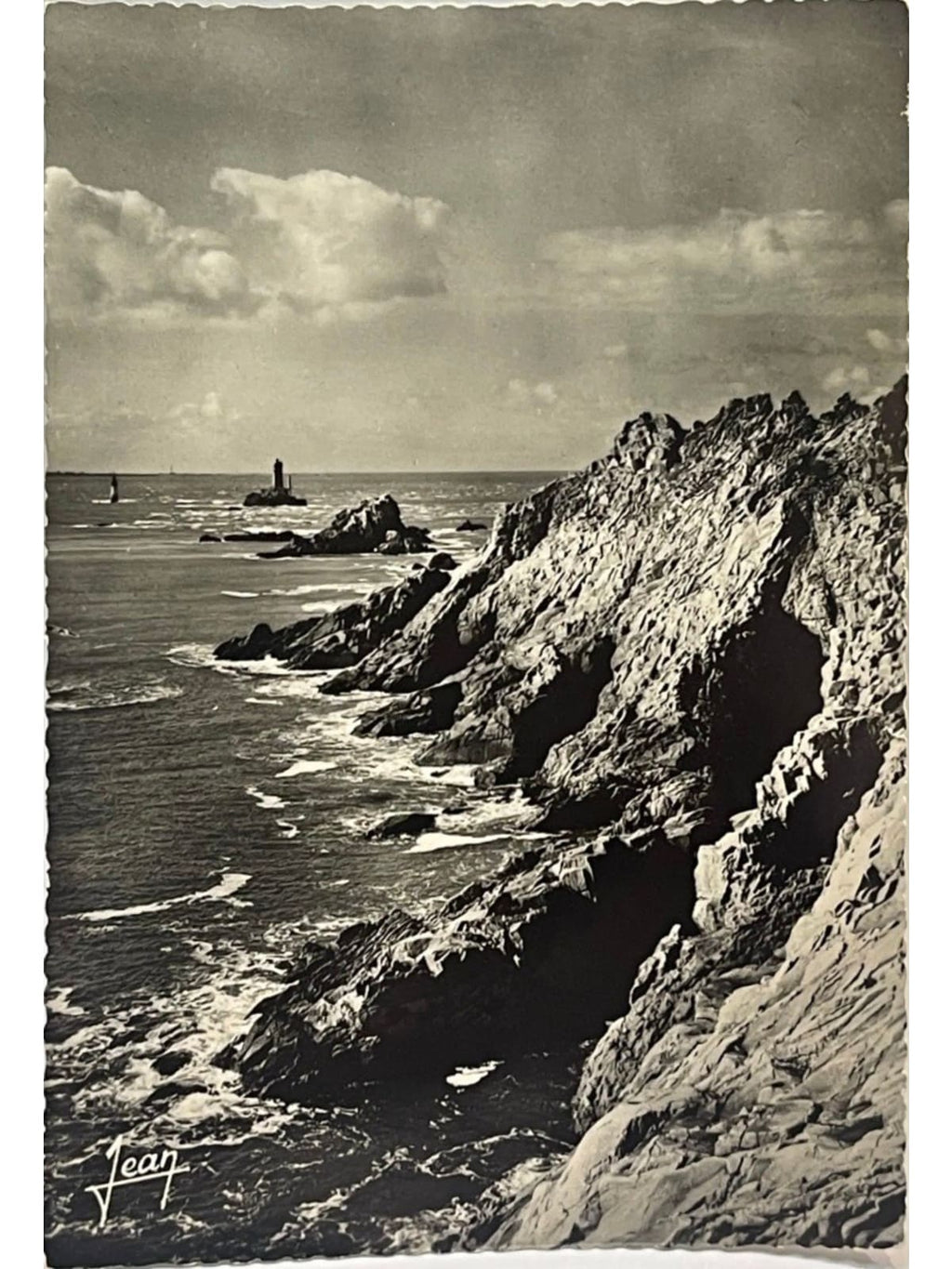 Recto de la carte postale