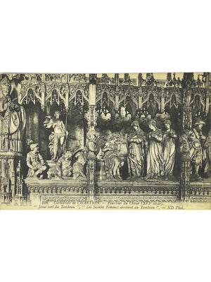 CPA Chartres – Cathédrale, pourtour du chœur – N.D. Phot. n° 886