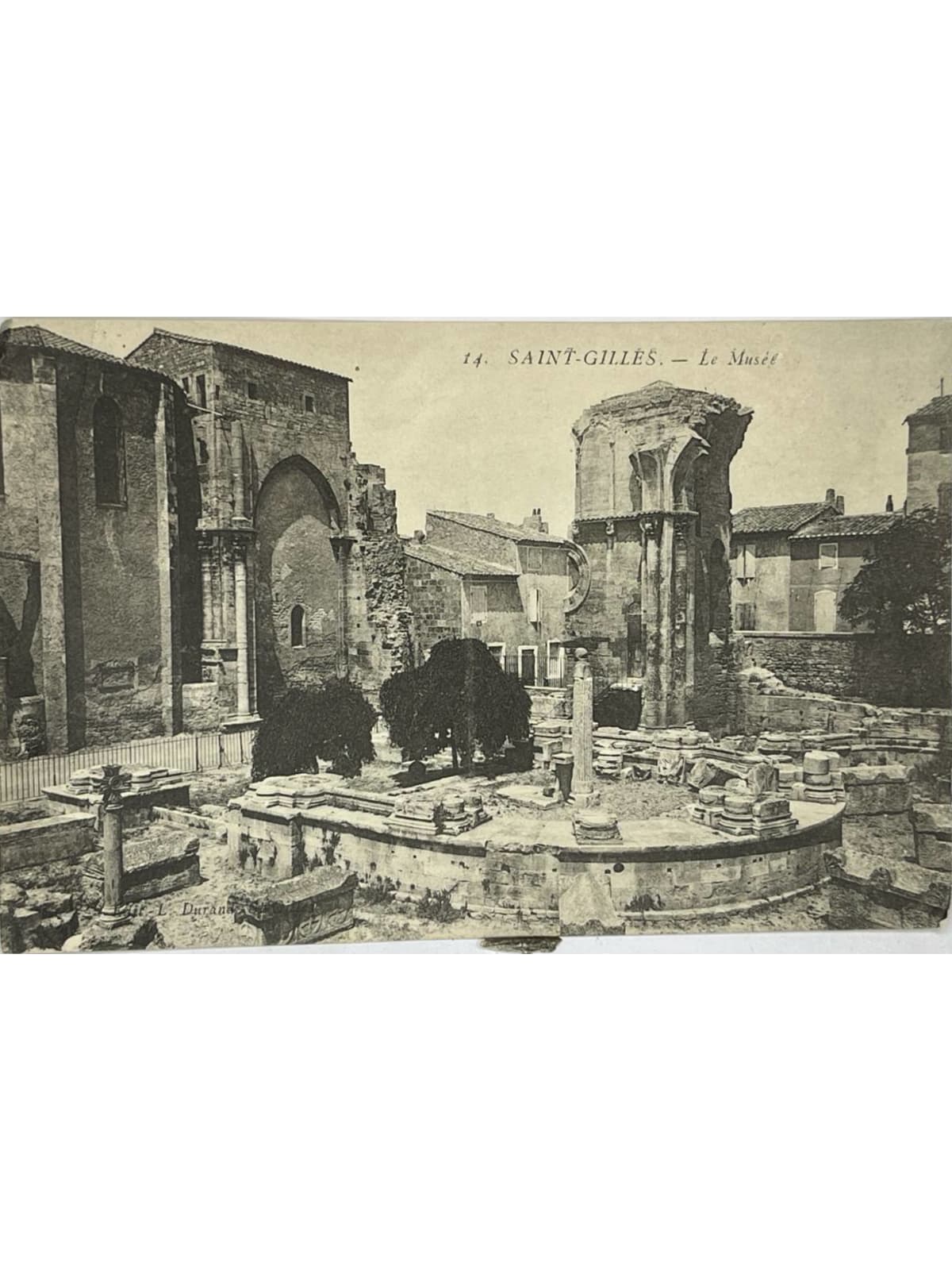 Recto de la carte postale