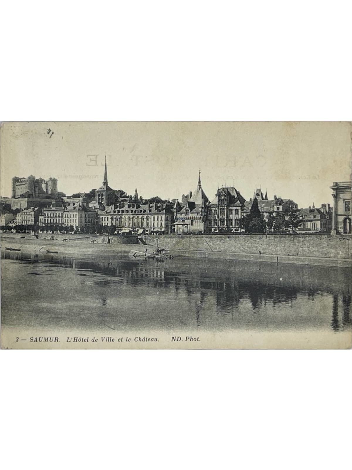 Recto de la carte postale