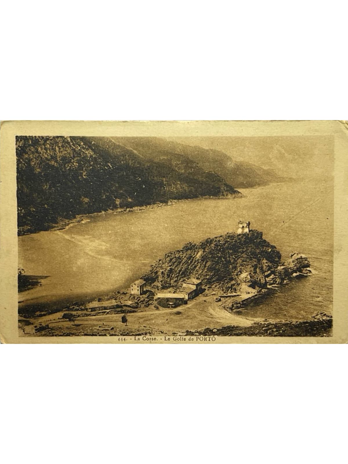 Recto de la carte postale