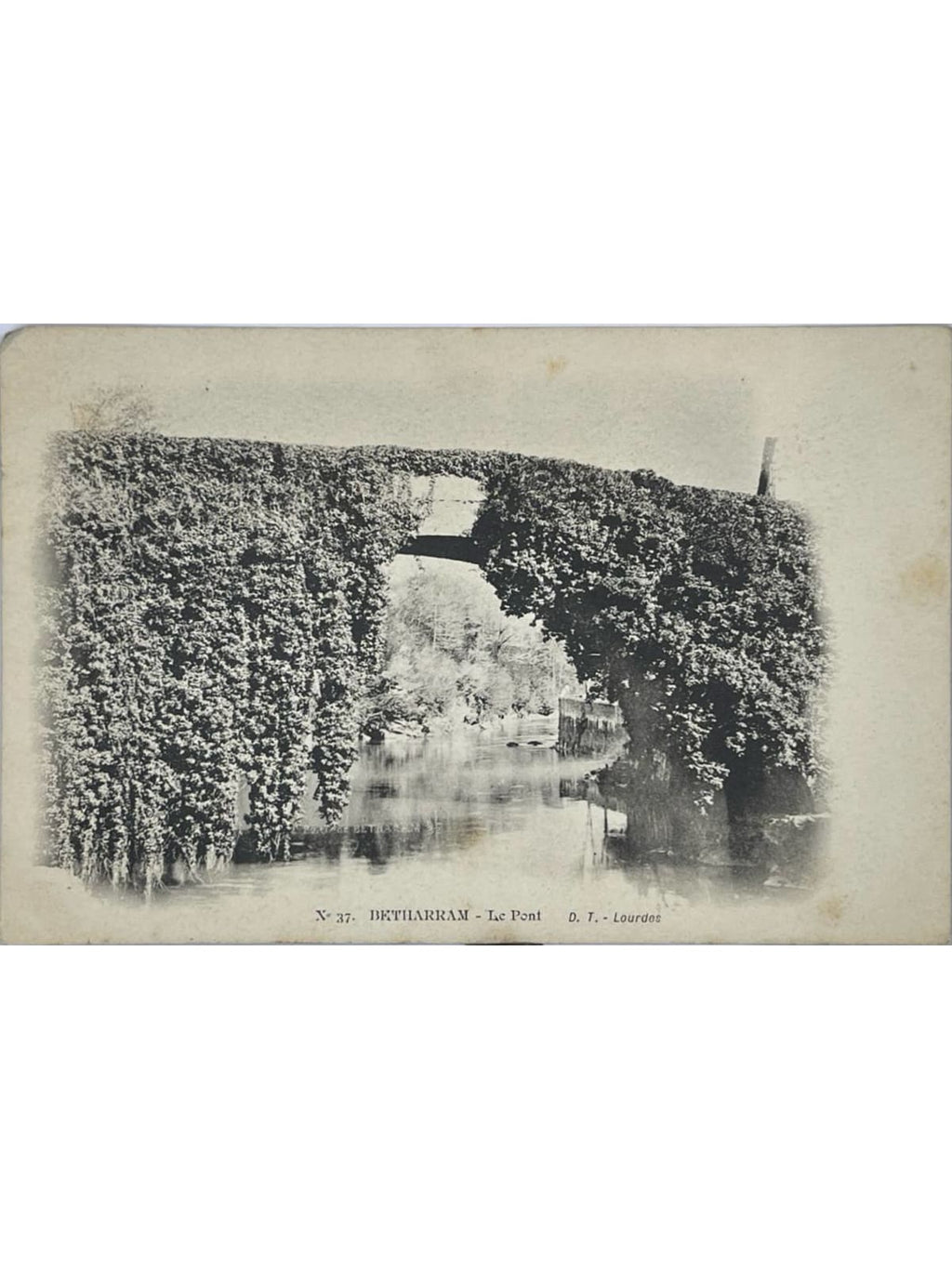 Recto de la carte postale
