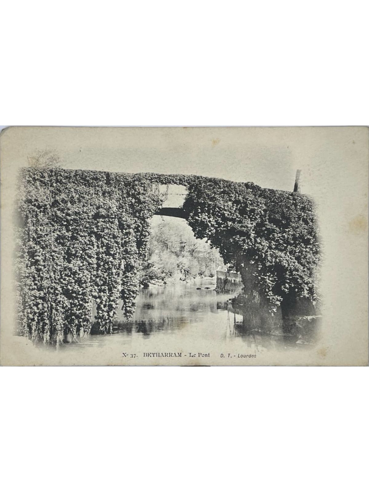 Recto de la carte postale