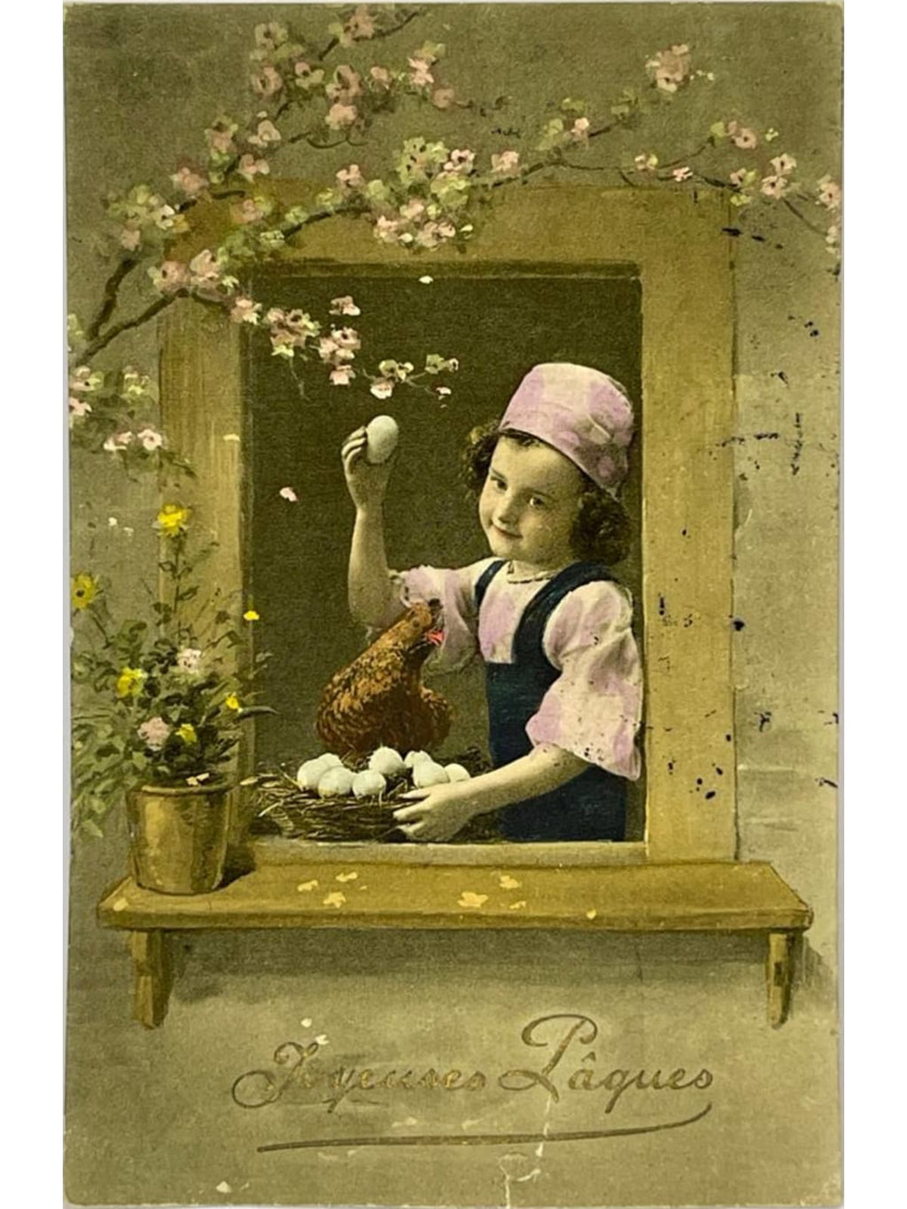 Recto de la carte postale