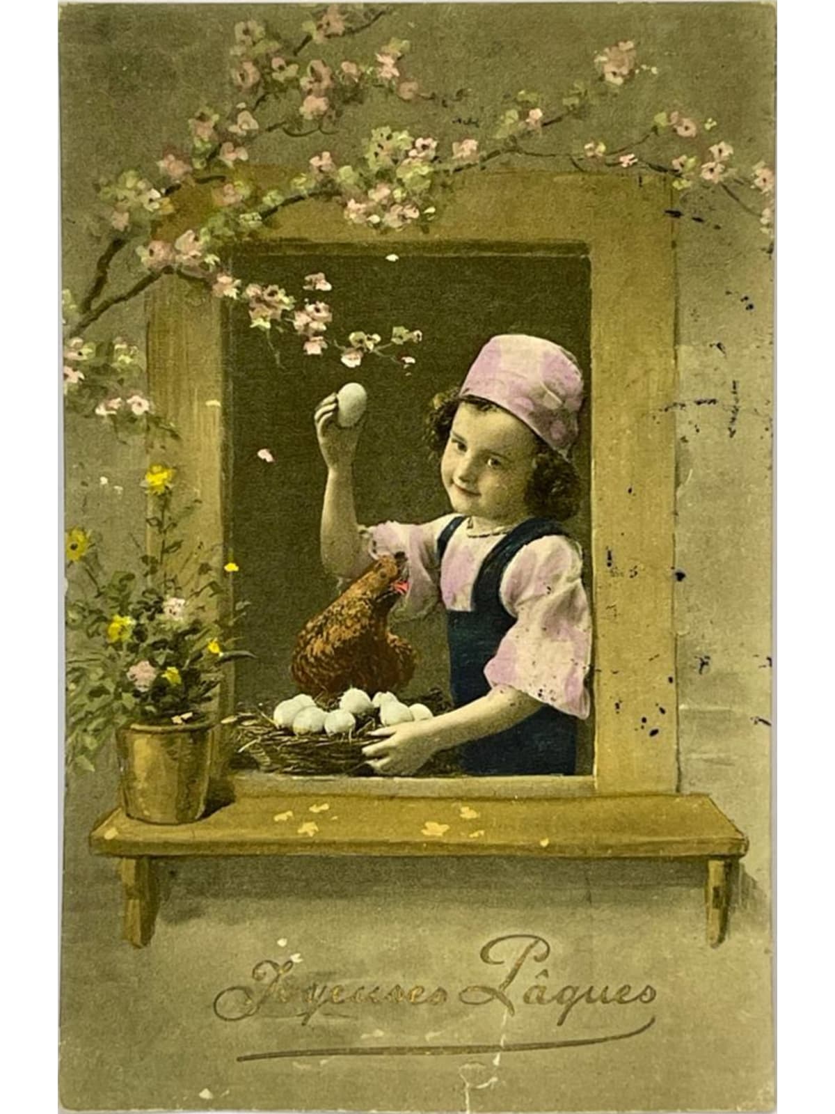 Recto de la carte postale