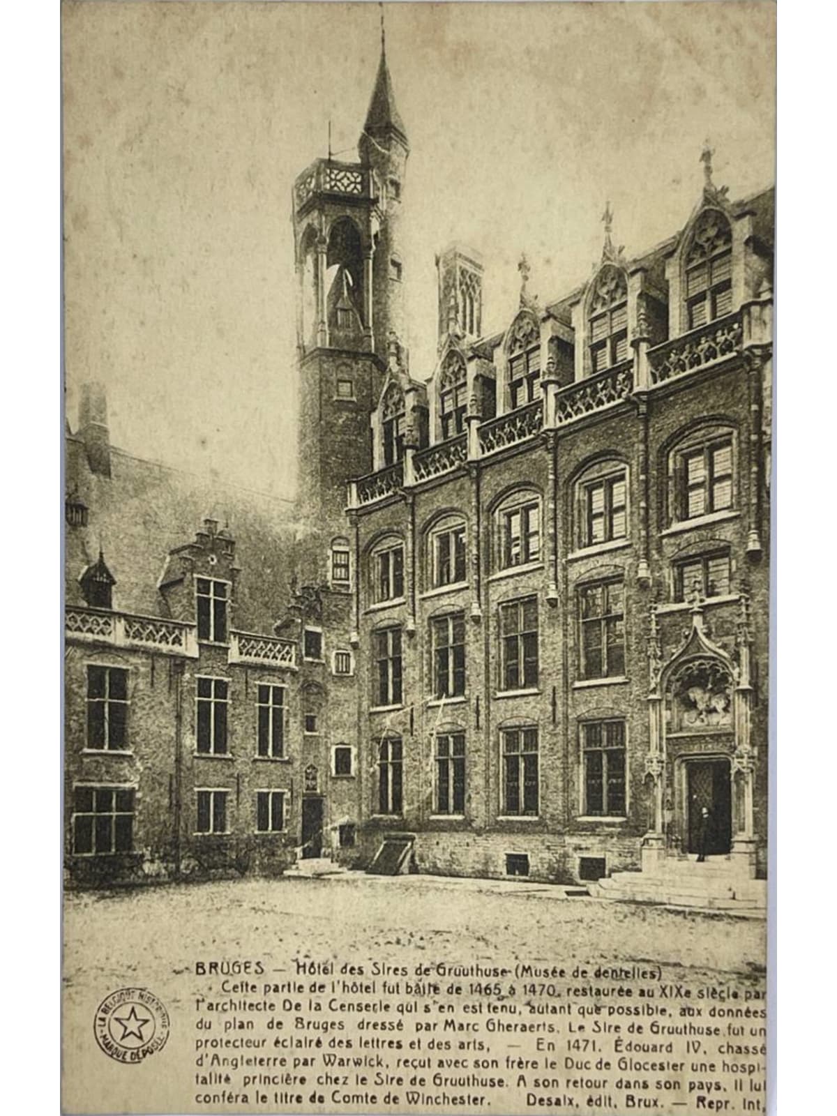 Recto de la carte postale