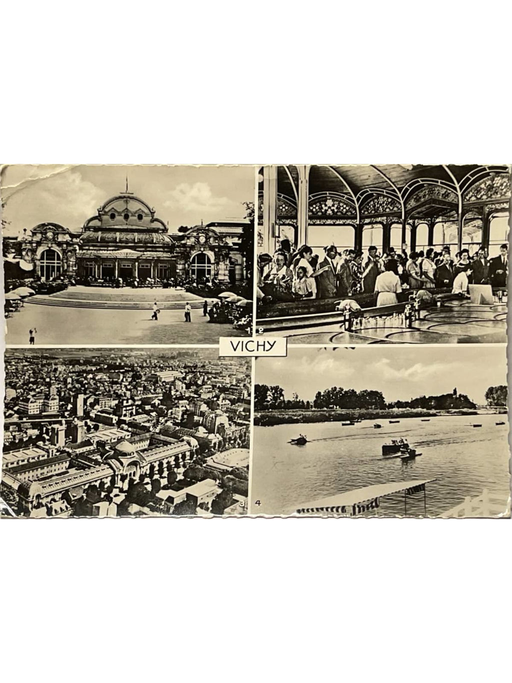 Recto de la carte postale