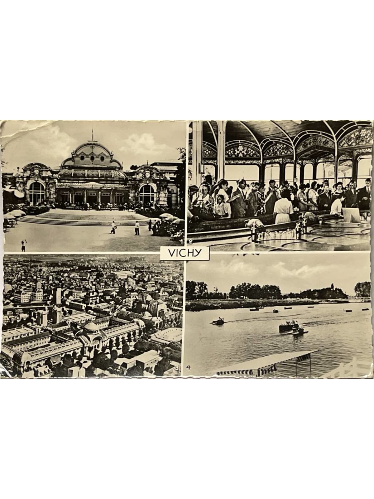 Recto de la carte postale