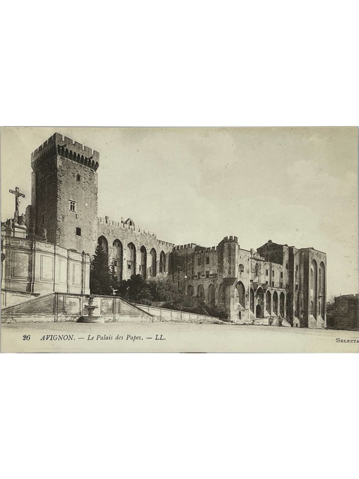 Recto de la carte postale
