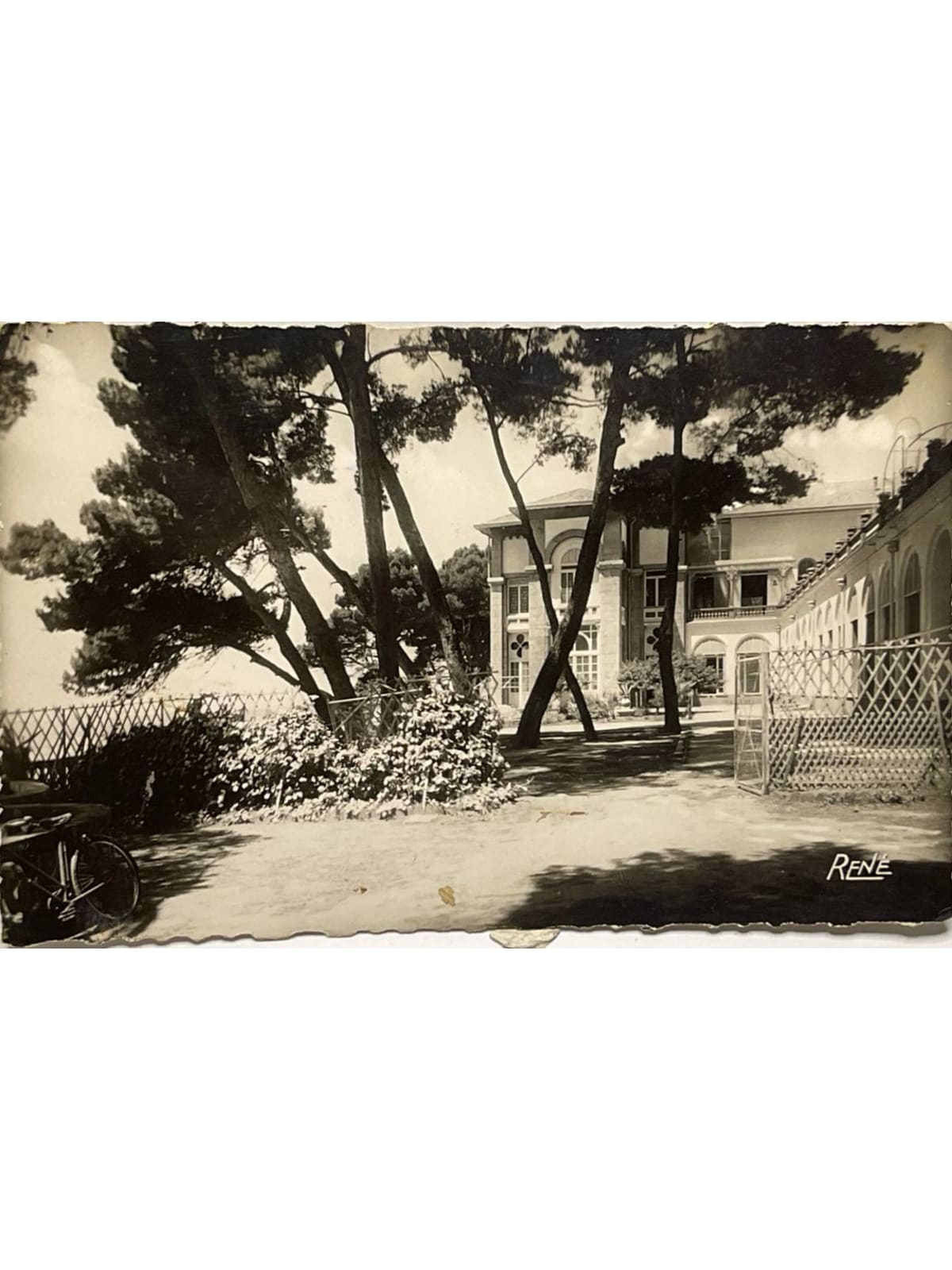 Recto de la carte postale