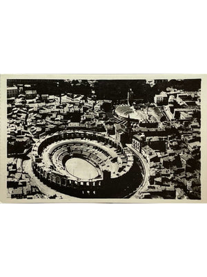 Carte postale – Arles – Amphithéâtre romain et Théâtre antique, vue aérienne – C.A.P. n° 37