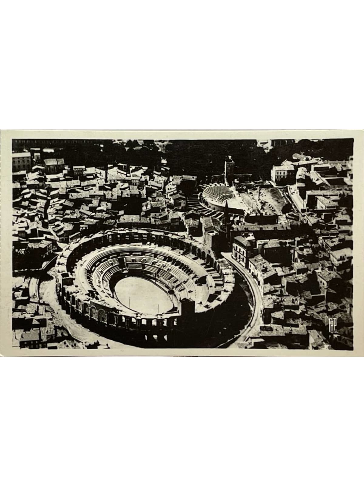 Recto de la carte postale