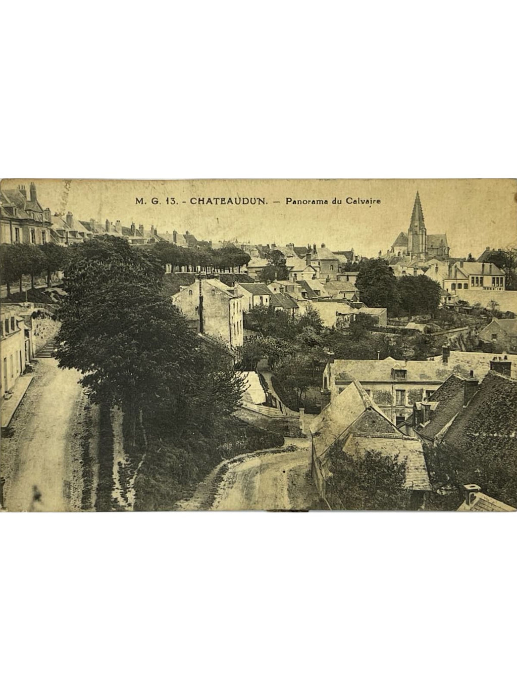 Recto de la carte postale