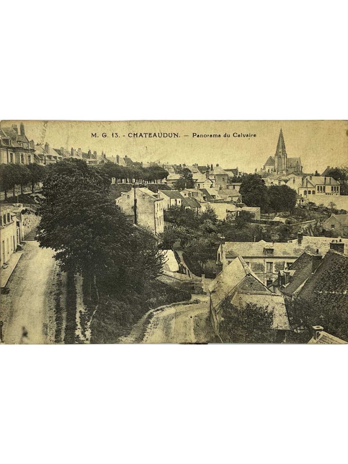 Recto de la carte postale