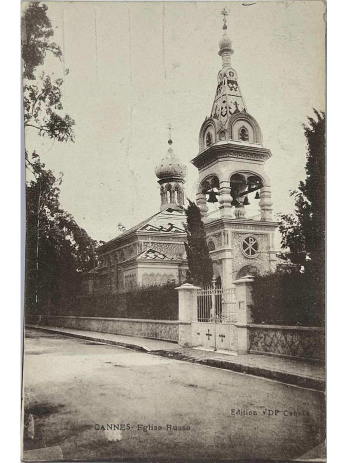 Recto de la carte postale
