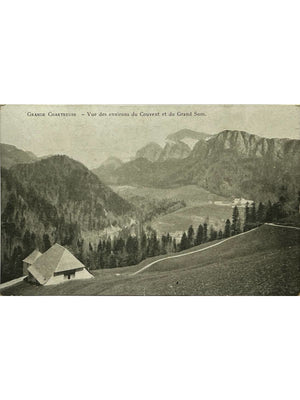 Carte postale – Grande Chartreuse – Couvent et Grand Som – Saint-Pierre-de-Chartreuse