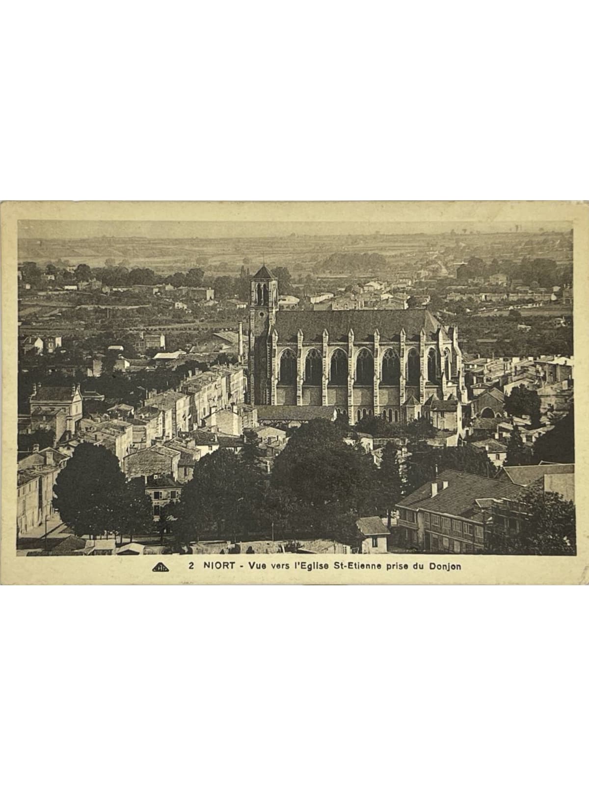Recto de la carte postale