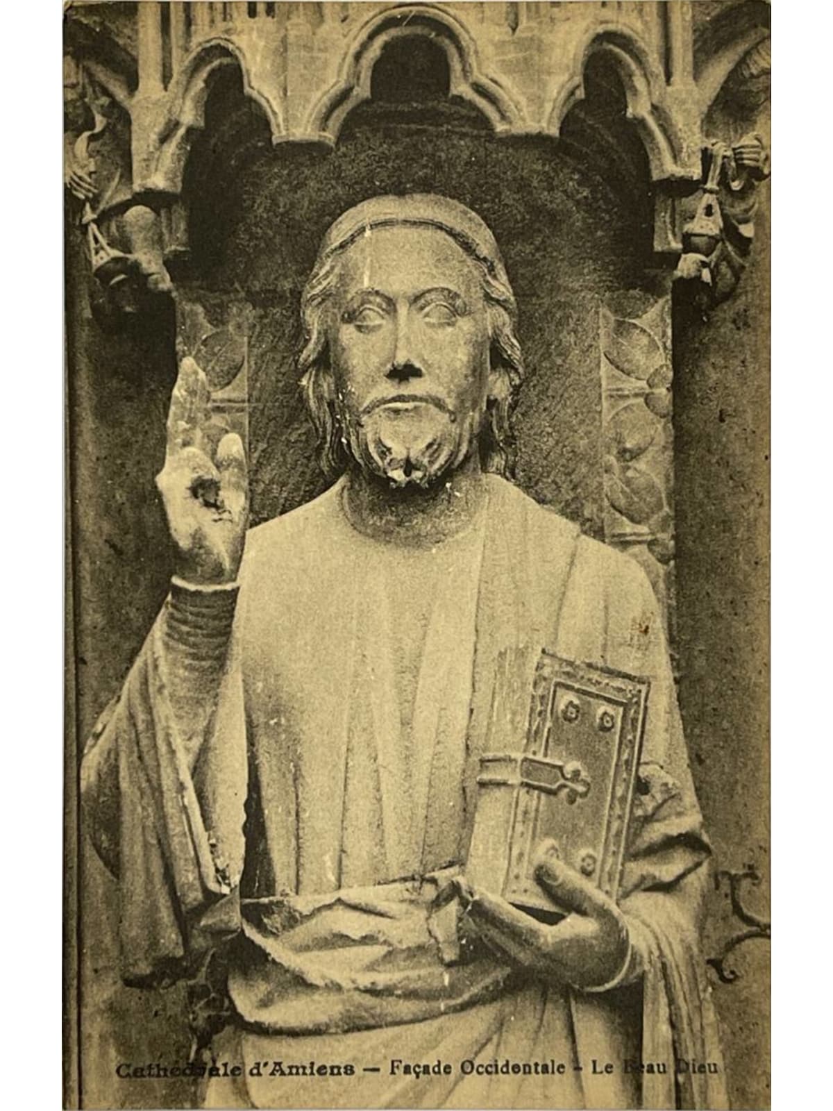 Recto de la carte postale