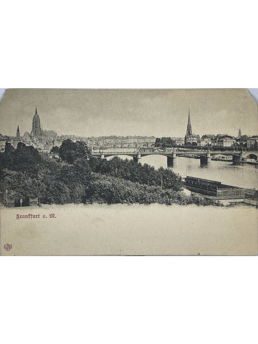 Recto de la carte postale