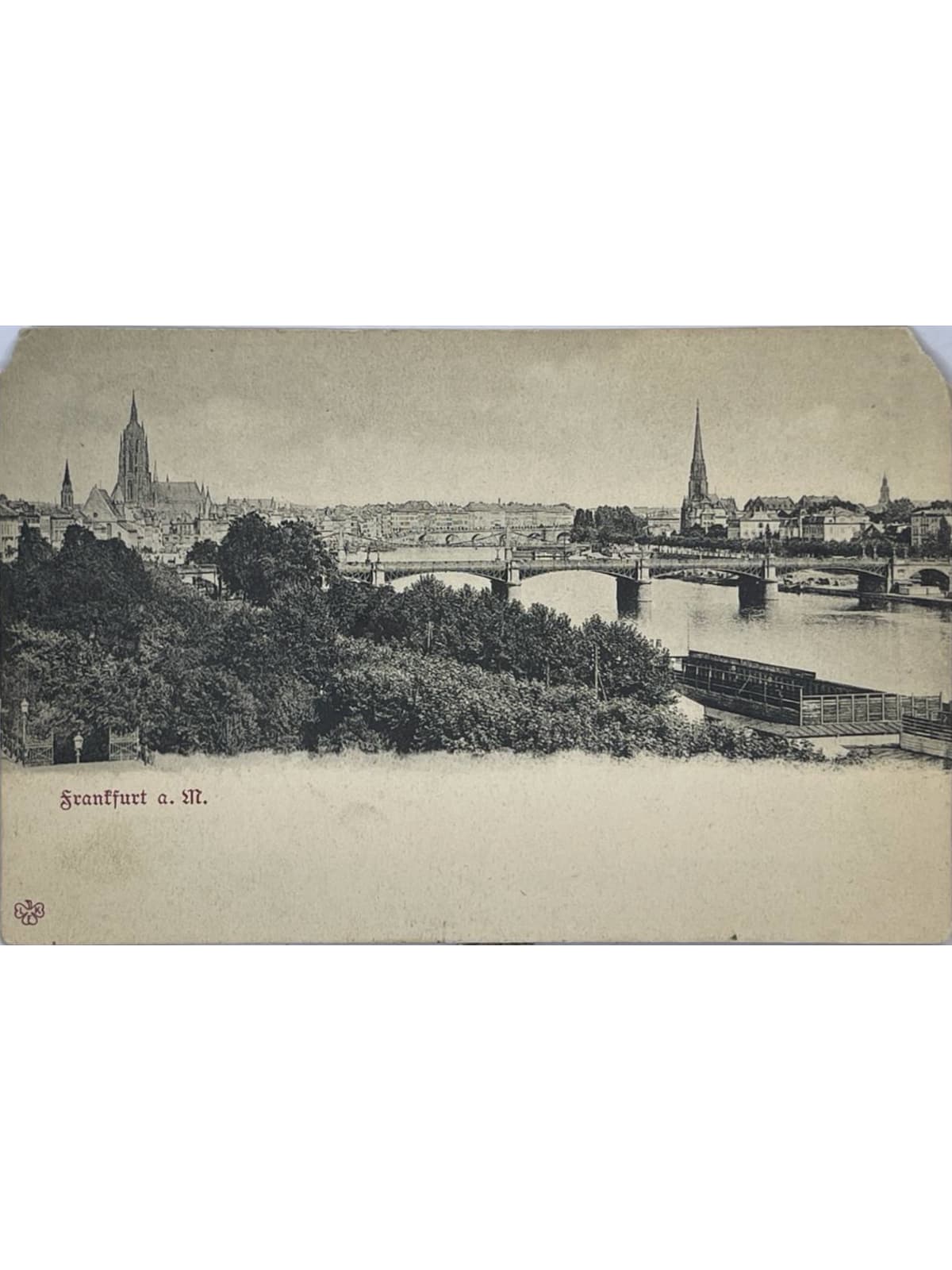 Recto de la carte postale