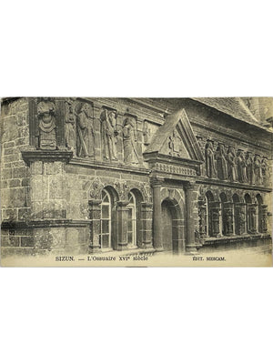 Carte postale – Sizun – L'Ossuaire du XVIe siècle – Édition Mescan