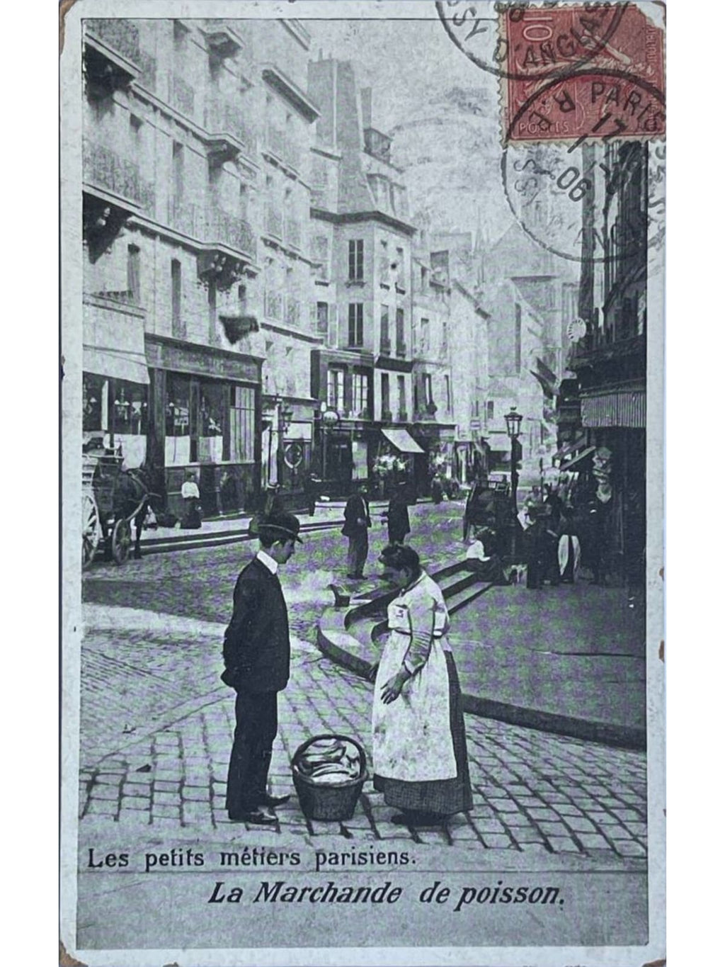 Recto de la carte postale