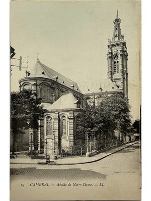 Cambrai – Abside de Notre-Dame – CPA n° 19 LL