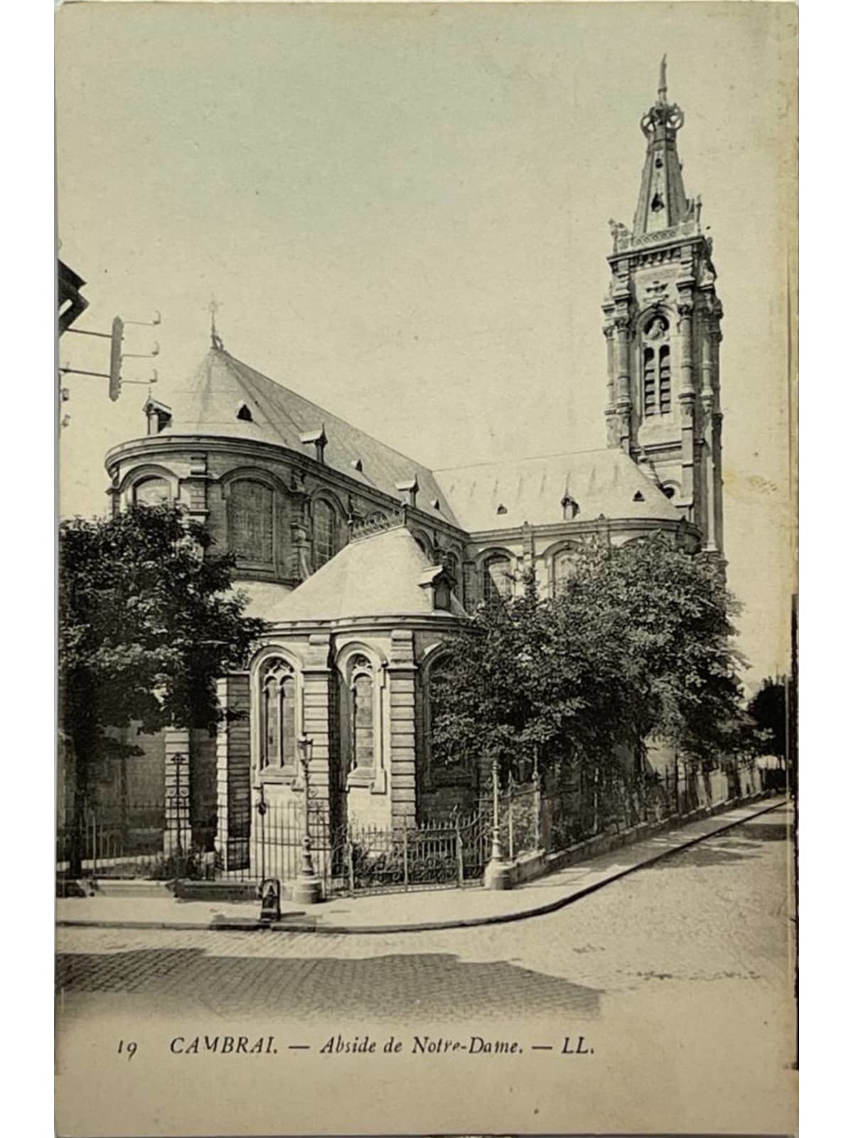 Recto de la carte postale