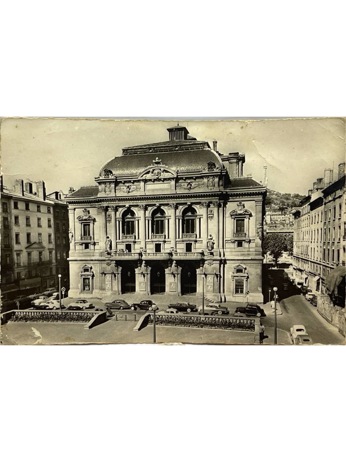 Recto de la carte postale