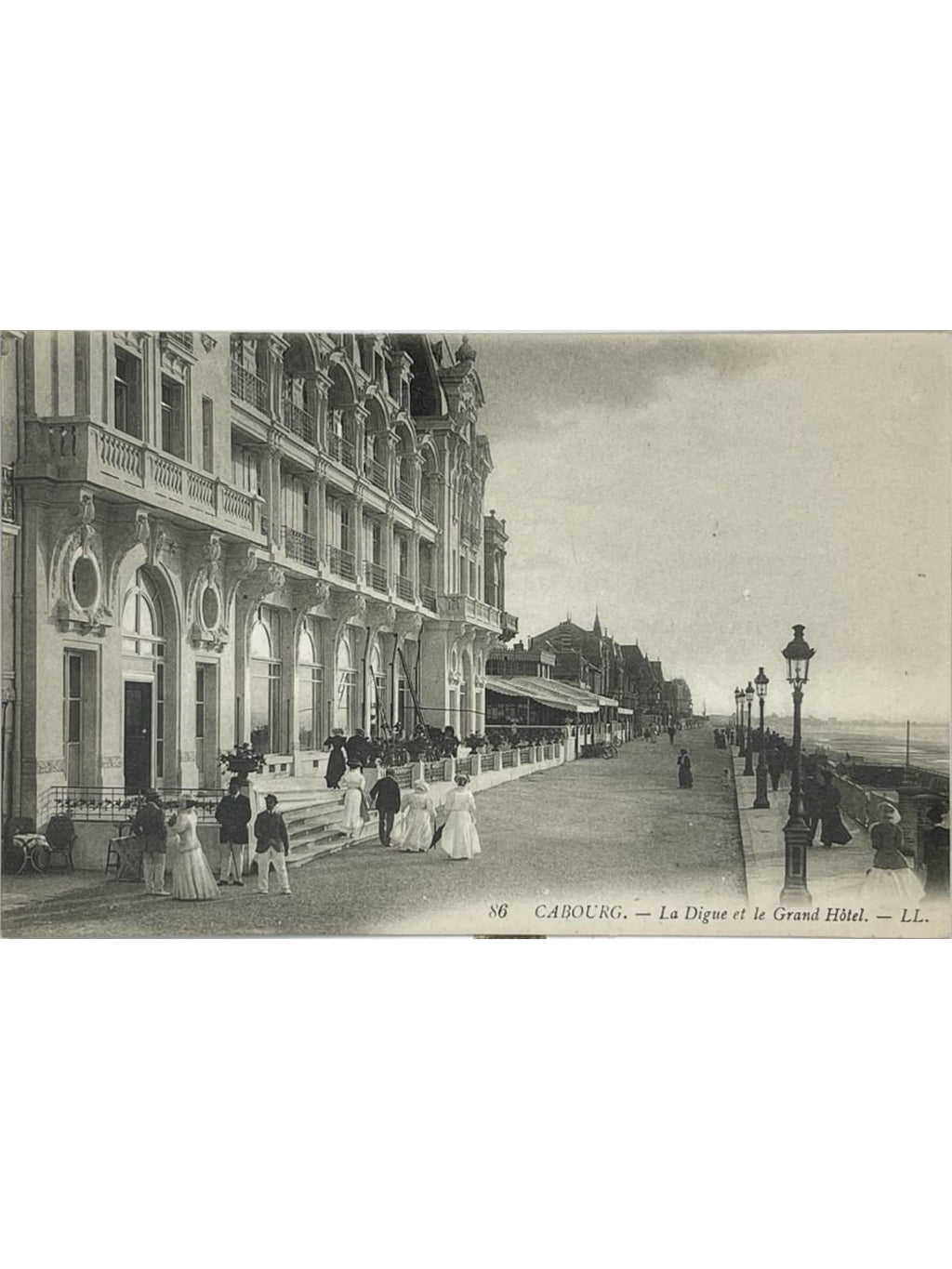 Recto de la carte postale