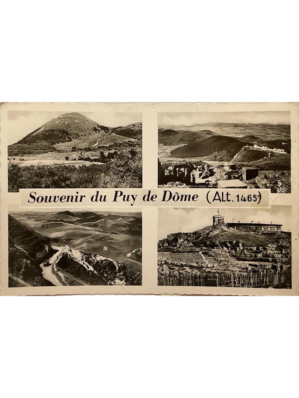 Recto de la carte postale